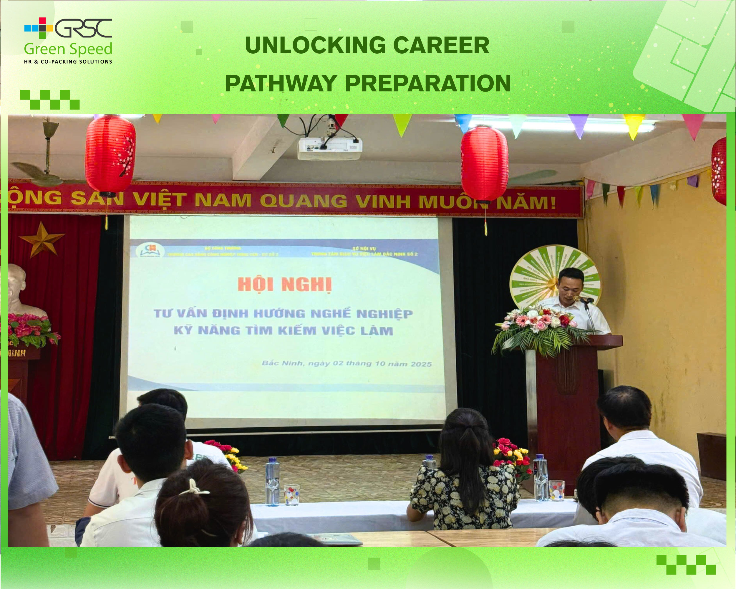 Unlocking Career Readiness and Real-World Opportunities – Green Speed Accompanies Students in Bắc Ninh